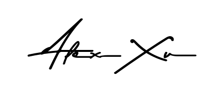 A dynamic signature style for Alex Xu using Asem Kandis PERSONAL USE script. Designed to look authentic, handwritten, and professional. Alex Xu signature style 9 images and pictures png