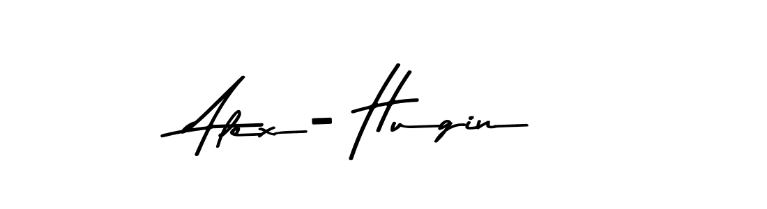 Make a beautiful signature design for name Alex- Hugin. With this signature (Asem Kandis PERSONAL USE) style, you can create a handwritten signature for free. Alex- Hugin signature style 9 images and pictures png
