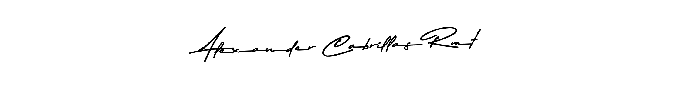Also You can easily find your signature by using the search form. We will create Alexander Cabrillas Rmt name handwritten signature images for you free of cost using Asem Kandis PERSONAL USE sign style. Alexander Cabrillas Rmt signature style 9 images and pictures png