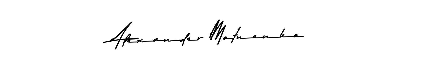 How to make Alexander Motnenko signature? Asem Kandis PERSONAL USE is a professional autograph style. Create handwritten signature for Alexander Motnenko name. Alexander Motnenko signature style 9 images and pictures png