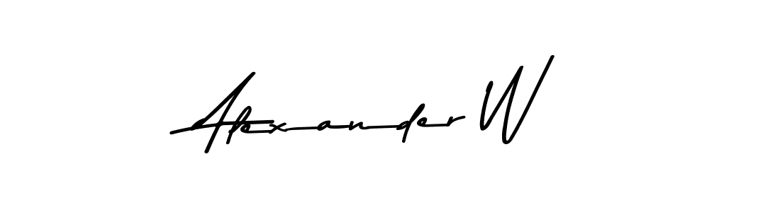 Similarly Asem Kandis PERSONAL USE is the best handwritten signature design. Signature creator online .You can use it as an online autograph creator for name Alexander W. Alexander W signature style 9 images and pictures png