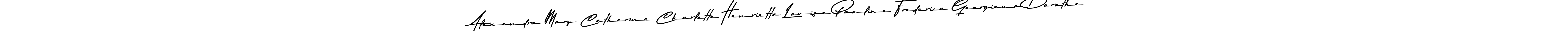 Here are the top 10 professional signature styles for the name Alexandra Mary Catherine Charlotte Henrietta Louise Pauline Frederica Georgiana Dorothe. These are the best autograph styles you can use for your name. Alexandra Mary Catherine Charlotte Henrietta Louise Pauline Frederica Georgiana Dorothe signature style 9 images and pictures png