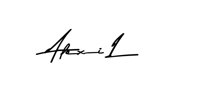 Also You can easily find your signature by using the search form. We will create Alexi L name handwritten signature images for you free of cost using Asem Kandis PERSONAL USE sign style. Alexi L signature style 9 images and pictures png