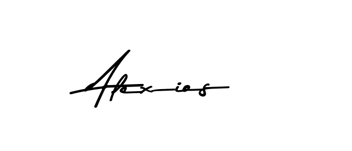 Alexios stylish signature style. Best Handwritten Sign (Asem Kandis PERSONAL USE) for my name. Handwritten Signature Collection Ideas for my name Alexios. Alexios signature style 9 images and pictures png