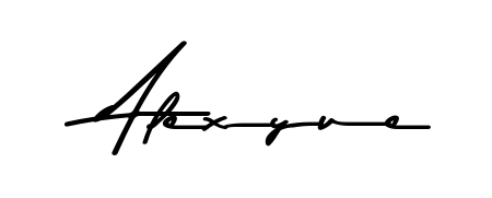 Make your name Alexyue memorable on every contract using Asem Kandis PERSONAL USE autograph style. Instant transparent background export available. Alexyue signature style 9 images and pictures png