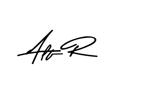 Design your own signature with our free online signature maker. With this signature software, you can create a handwritten (Asem Kandis PERSONAL USE) signature for name Alf R. Alf R signature style 9 images and pictures png