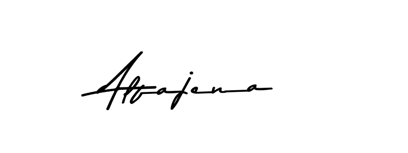 How to make Alfajena signature? Asem Kandis PERSONAL USE is a professional autograph style. Create handwritten signature for Alfajena name. Alfajena signature style 9 images and pictures png