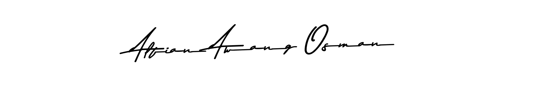 Once you've used our free online signature maker to create your best signature Asem Kandis PERSONAL USE style, it's time to enjoy all of the benefits that Alfian Awang Osman name signing documents. Alfian Awang Osman signature style 9 images and pictures png