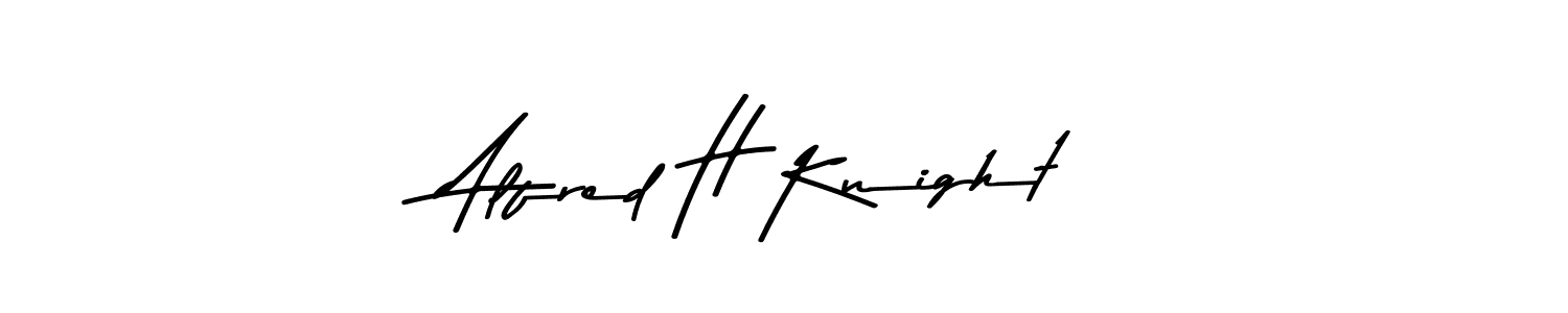 Once you've used our free online signature maker to create your best signature Asem Kandis PERSONAL USE style, it's time to enjoy all of the benefits that Alfred H Knight name signing documents. Alfred H Knight signature style 9 images and pictures png