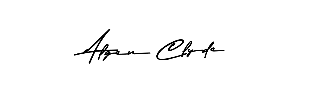 You can use this online signature creator to create a handwritten signature for the name Algen Clyde. This is the best online autograph maker. Algen Clyde signature style 9 images and pictures png
