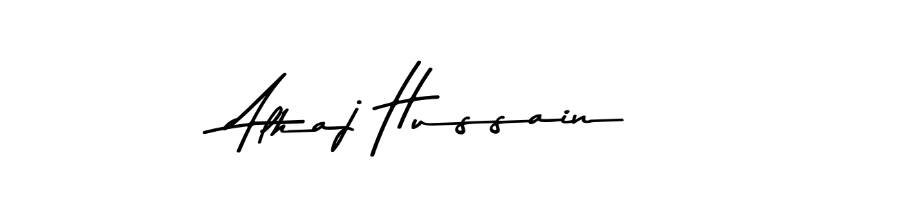 Make a short Alhaj Hussain signature style. Manage your documents anywhere anytime using Asem Kandis PERSONAL USE. Create and add eSignatures, submit forms, share and send files easily. Alhaj Hussain signature style 9 images and pictures png