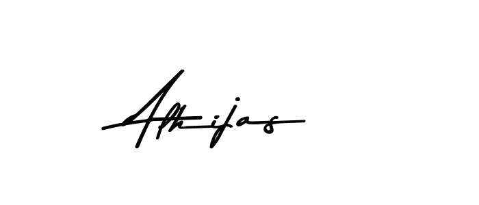 How to Draw Alhijas signature style? Asem Kandis PERSONAL USE is a latest design signature styles for name Alhijas. Alhijas signature style 9 images and pictures png