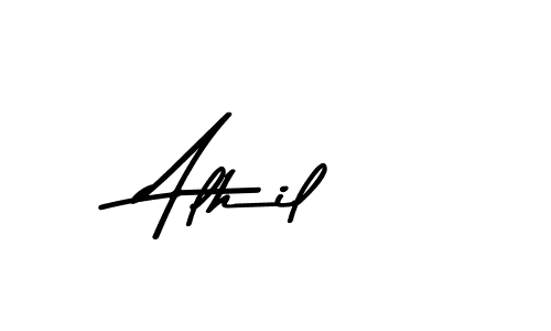 Make a beautiful signature design for name Alhil. Use this online signature maker to create a handwritten signature for free. Alhil signature style 9 images and pictures png