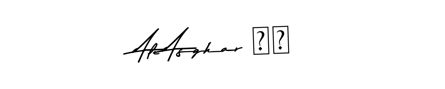 Similarly Asem Kandis PERSONAL USE is the best handwritten signature design. Signature creator online .You can use it as an online autograph creator for name Ali Asghar جٹ. Ali Asghar جٹ signature style 9 images and pictures png