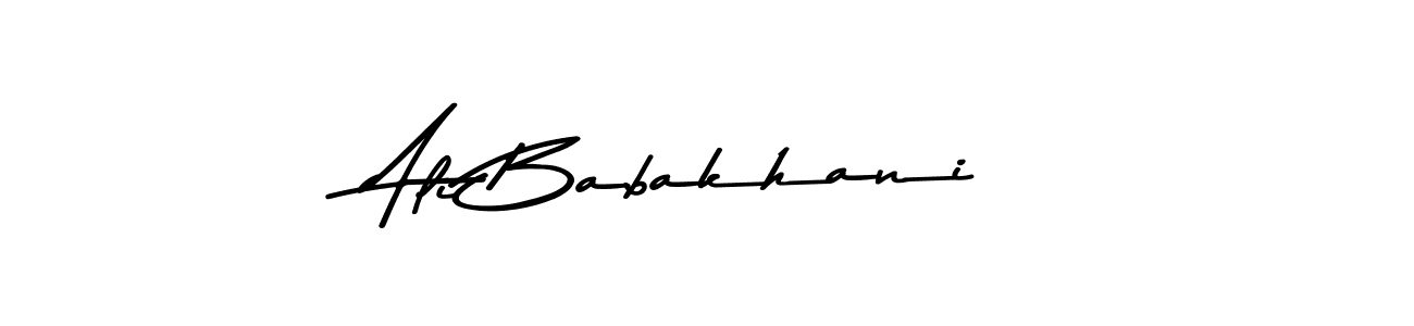 Use a signature maker to create a handwritten signature online. With this signature software, you can design (Asem Kandis PERSONAL USE) your own signature for name Ali Babakhani. Ali Babakhani signature style 9 images and pictures png