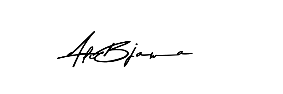 How to make Ali Bjawa name signature. Use Asem Kandis PERSONAL USE style for creating short signs online. This is the latest handwritten sign. Ali Bjawa signature style 9 images and pictures png