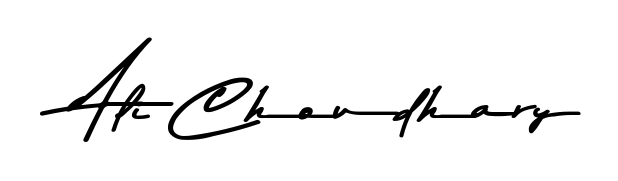 You should practise on your own different ways (Asem Kandis PERSONAL USE) to write your name (Ali Choudhary) in signature. Don't let someone else do it for you. Ali Choudhary signature style 9 images and pictures png