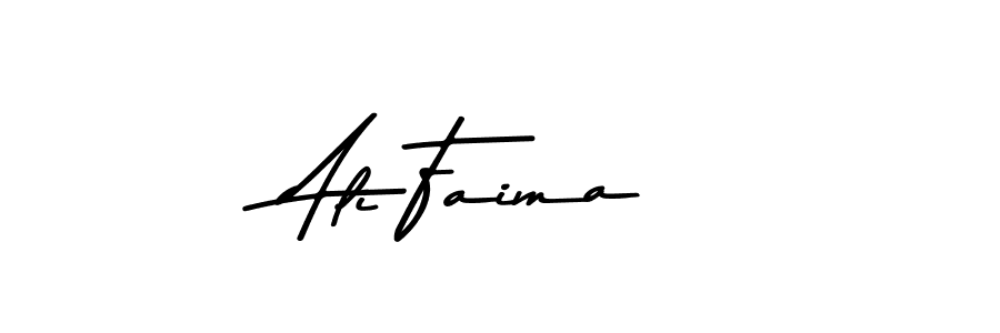 How to make Ali Faima name signature. Use Asem Kandis PERSONAL USE style for creating short signs online. This is the latest handwritten sign. Ali Faima signature style 9 images and pictures png