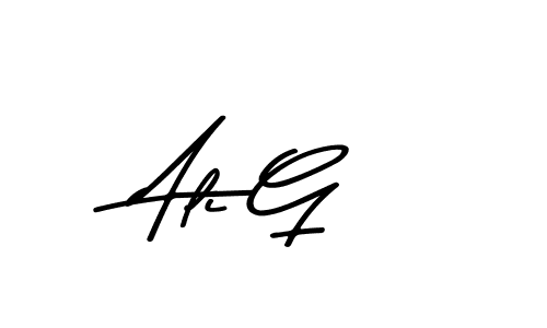 Ali G stylish signature style. Best Handwritten Sign (Asem Kandis PERSONAL USE) for my name. Handwritten Signature Collection Ideas for my name Ali G. Ali G signature style 9 images and pictures png