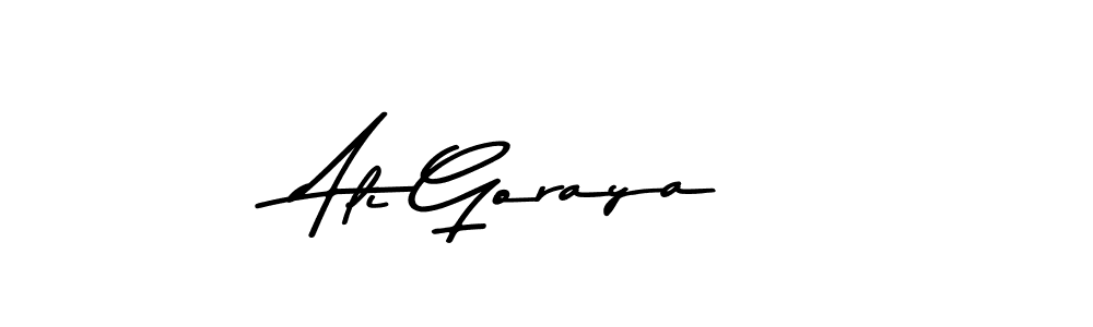 Make a beautiful signature design for name Ali Goraya. Use this online signature maker to create a handwritten signature for free. Ali Goraya signature style 9 images and pictures png