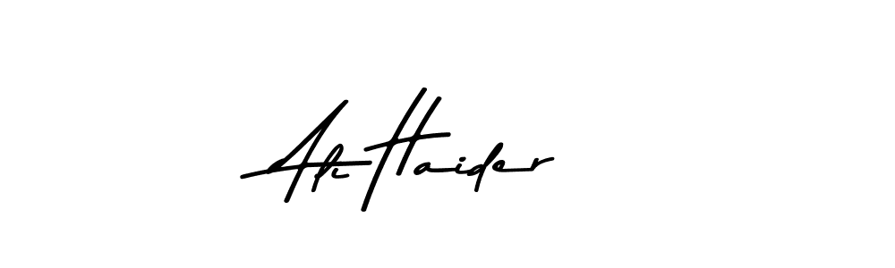 Also we have Ali Haider name is the best signature style. Create professional handwritten signature collection using Asem Kandis PERSONAL USE autograph style. Ali Haider signature style 9 images and pictures png