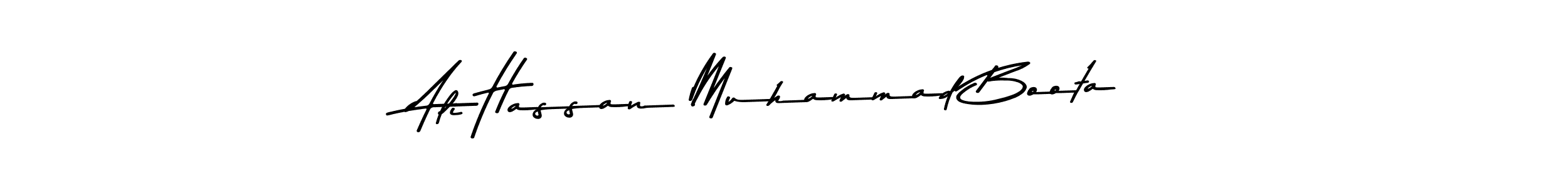 Make a short Ali Hassan Muhammad Boota signature style. Manage your documents anywhere anytime using Asem Kandis PERSONAL USE. Create and add eSignatures, submit forms, share and send files easily. Ali Hassan Muhammad Boota signature style 9 images and pictures png