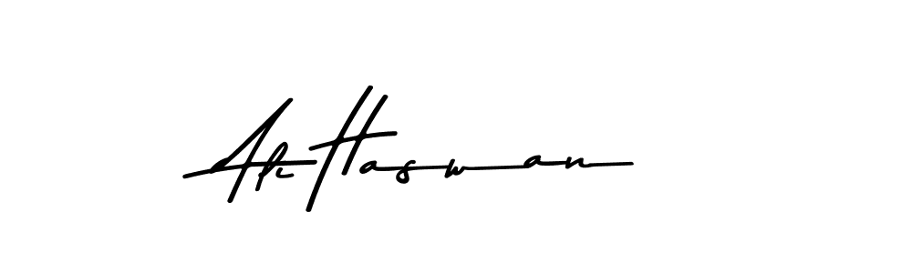 Make a beautiful signature design for name Ali Haswan. With this signature (Asem Kandis PERSONAL USE) style, you can create a handwritten signature for free. Ali Haswan signature style 9 images and pictures png