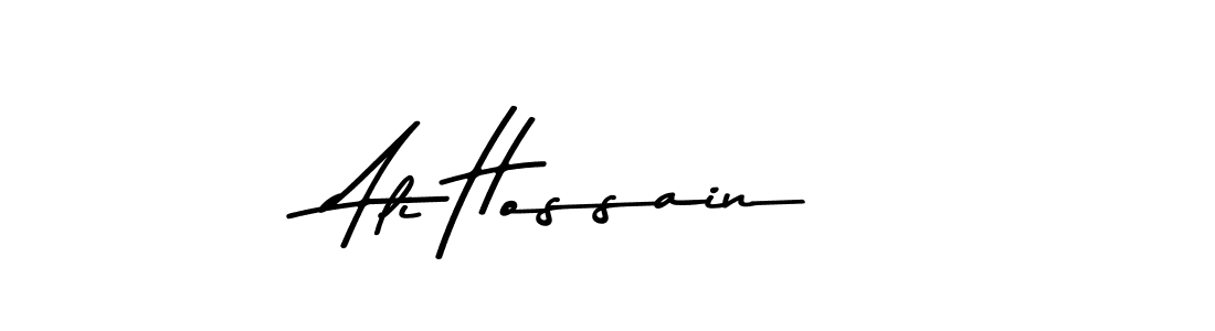 Use a signature maker to create a handwritten signature online. With this signature software, you can design (Asem Kandis PERSONAL USE) your own signature for name Ali Hossain. Ali Hossain signature style 9 images and pictures png
