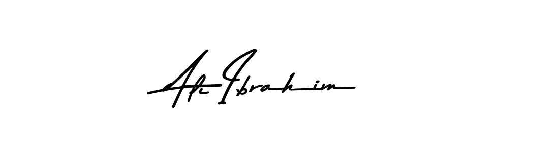 Design your own signature with our free online signature maker. With this signature software, you can create a handwritten (Asem Kandis PERSONAL USE) signature for name Ali Ibrahim. Ali Ibrahim signature style 9 images and pictures png