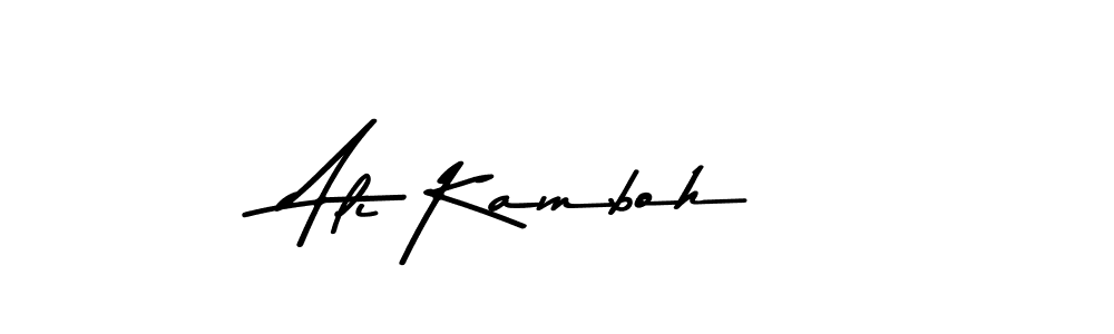 The best way (Asem Kandis PERSONAL USE) to make a short signature is to pick only two or three words in your name. The name Ali Kamboh include a total of six letters. For converting this name. Ali Kamboh signature style 9 images and pictures png