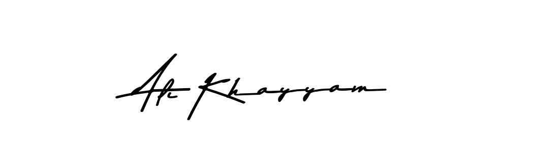 Also You can easily find your signature by using the search form. We will create Ali Khayyam name handwritten signature images for you free of cost using Asem Kandis PERSONAL USE sign style. Ali Khayyam signature style 9 images and pictures png