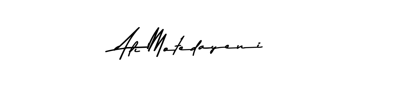 You can use this online signature creator to create a handwritten signature for the name Ali Motedayeni. This is the best online autograph maker. Ali Motedayeni signature style 9 images and pictures png