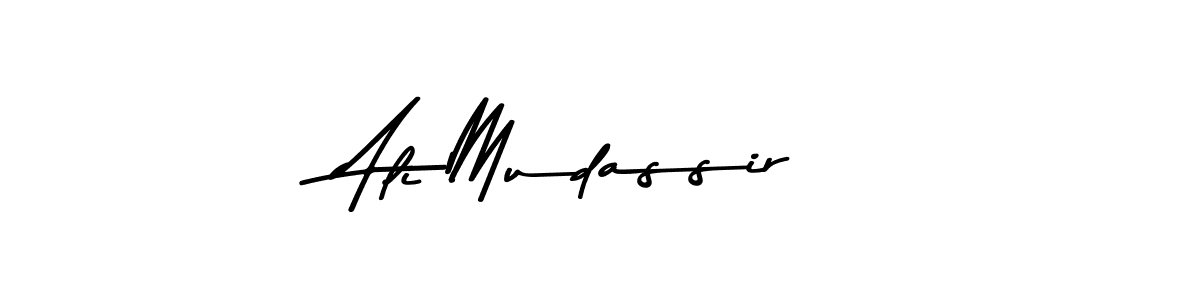 The best way (Asem Kandis PERSONAL USE) to make a short signature is to pick only two or three words in your name. The name Ali Mudassir include a total of six letters. For converting this name. Ali Mudassir signature style 9 images and pictures png