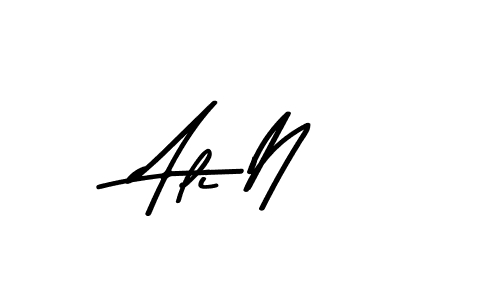 Here are the top 10 professional signature styles for the name Ali N. These are the best autograph styles you can use for your name. Ali N signature style 9 images and pictures png