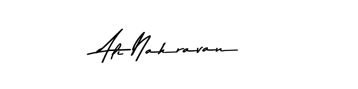 Create a beautiful signature design for name Ali Nahravan. With this signature (Asem Kandis PERSONAL USE) fonts, you can make a handwritten signature for free. Ali Nahravan signature style 9 images and pictures png