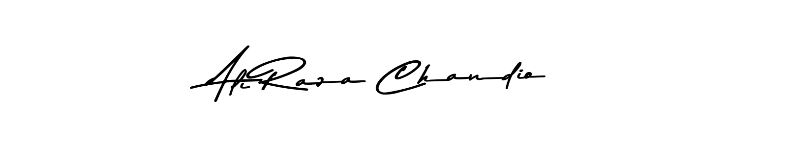 Make a beautiful signature design for name Ali Raza Chandio. With this signature (Asem Kandis PERSONAL USE) style, you can create a handwritten signature for free. Ali Raza Chandio signature style 9 images and pictures png