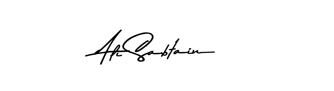 Make a beautiful signature design for name Ali Sabtain. Use this online signature maker to create a handwritten signature for free. Ali Sabtain signature style 9 images and pictures png