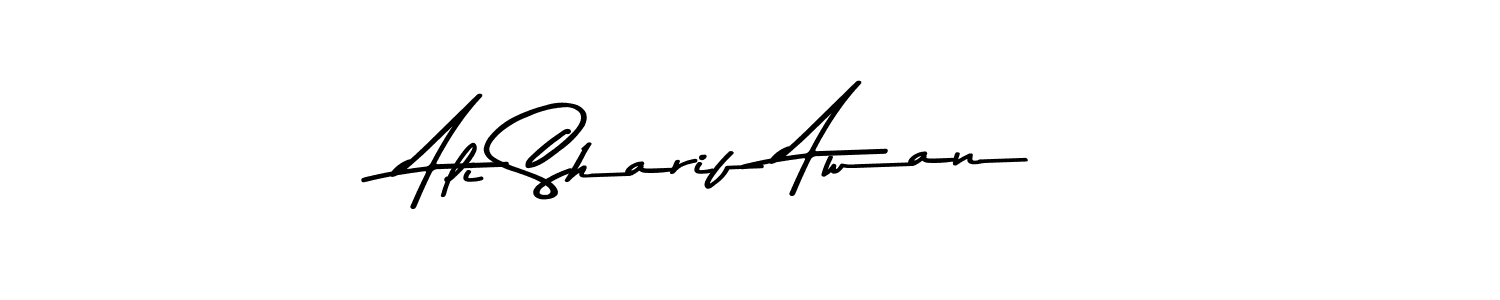 Also You can easily find your signature by using the search form. We will create Ali Sharif Awan name handwritten signature images for you free of cost using Asem Kandis PERSONAL USE sign style. Ali Sharif Awan signature style 9 images and pictures png