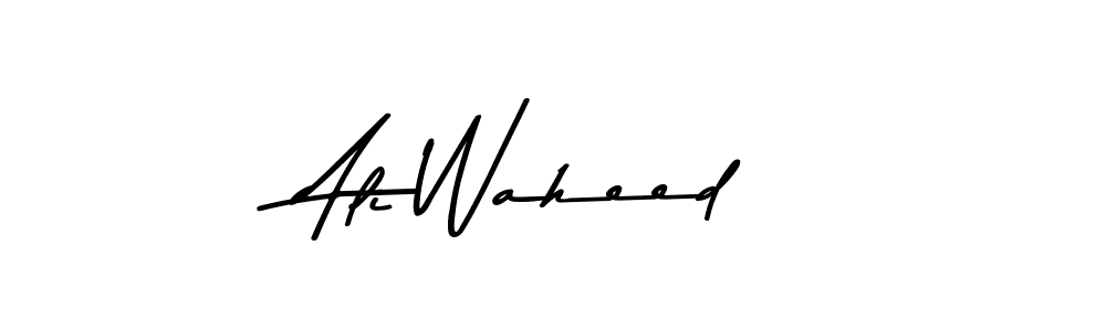 Also You can easily find your signature by using the search form. We will create Ali Waheed name handwritten signature images for you free of cost using Asem Kandis PERSONAL USE sign style. Ali Waheed signature style 9 images and pictures png