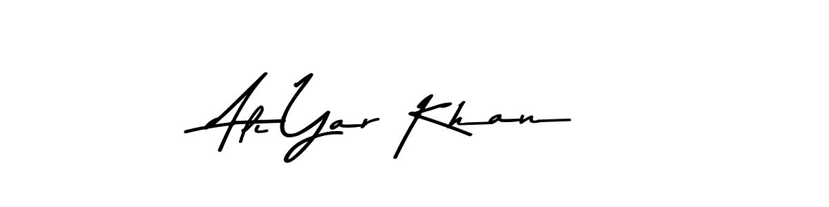 This is the best signature style for the Ali Yar Khan name. Also you like these signature font (Asem Kandis PERSONAL USE). Mix name signature. Ali Yar Khan signature style 9 images and pictures png