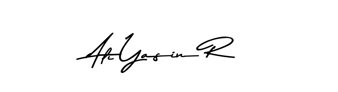 if you are searching for the best signature style for your name Ali Yasin R. so please give up your signature search. here we have designed multiple signature styles  using Asem Kandis PERSONAL USE. Ali Yasin R signature style 9 images and pictures png