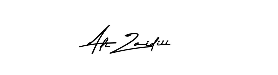How to make Ali Zaidiii signature? Asem Kandis PERSONAL USE is a professional autograph style. Create handwritten signature for Ali Zaidiii name. Ali Zaidiii signature style 9 images and pictures png