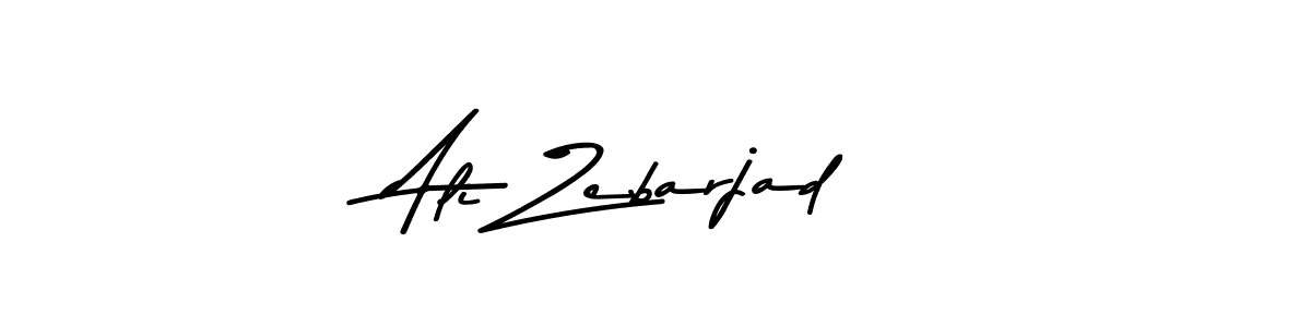 The best way (Asem Kandis PERSONAL USE) to make a short signature is to pick only two or three words in your name. The name Ali Zebarjad include a total of six letters. For converting this name. Ali Zebarjad signature style 9 images and pictures png