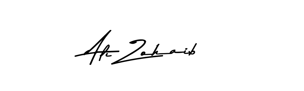 Design your own signature with our free online signature maker. With this signature software, you can create a handwritten (Asem Kandis PERSONAL USE) signature for name Ali Zohaib. Ali Zohaib signature style 9 images and pictures png