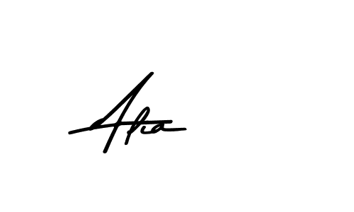 Make a beautiful signature design for name Alia . Use this online signature maker to create a handwritten signature for free. Alia  signature style 9 images and pictures png