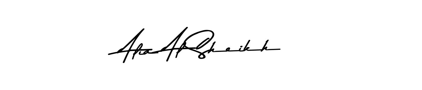 You can use this online signature creator to create a handwritten signature for the name Alia Al Sheikh. This is the best online autograph maker. Alia Al Sheikh signature style 9 images and pictures png