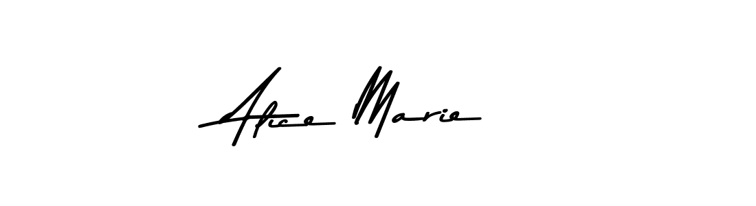 Alice Marie stylish signature style. Best Handwritten Sign (Asem Kandis PERSONAL USE) for my name. Handwritten Signature Collection Ideas for my name Alice Marie. Alice Marie signature style 9 images and pictures png