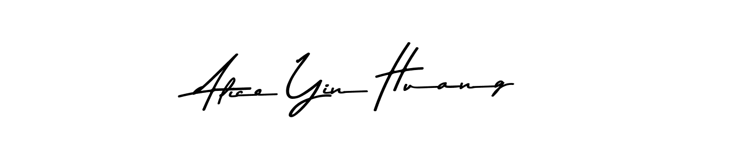 You should practise on your own different ways (Asem Kandis PERSONAL USE) to write your name (Alice Yin Huang) in signature. don't let someone else do it for you. Alice Yin Huang signature style 9 images and pictures png