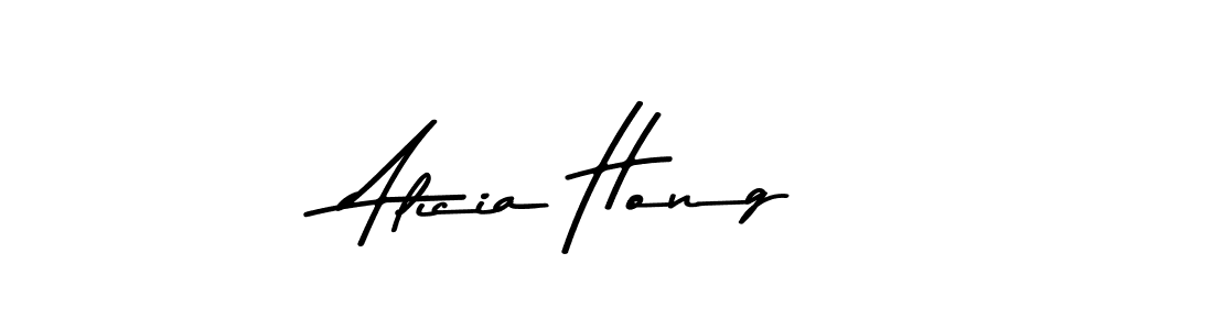 Use a signature maker to create a handwritten signature online. With this signature software, you can design (Asem Kandis PERSONAL USE) your own signature for name Alicia Hong. Alicia Hong signature style 9 images and pictures png