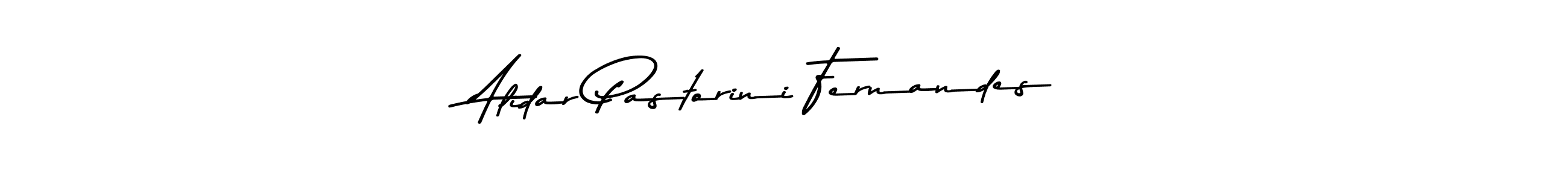 Make a beautiful signature design for name Alidar Pastorini Fernandes. Use this online signature maker to create a handwritten signature for free. Alidar Pastorini Fernandes signature style 9 images and pictures png